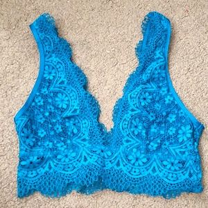 Unlined lace bralette